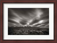 Framed Teton Sky