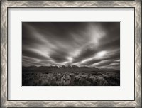 Framed Teton Sky