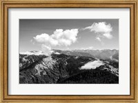 Framed Olympic Mountains II