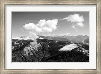 Framed Olympic Mountains II
