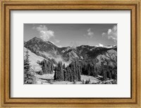 Framed Olympic Mountains I