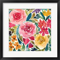 Framed Summer Petals I