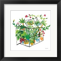 Greenhouse Blooming V Framed Print