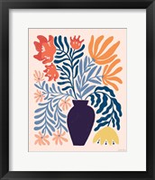 Framed 'Mid Mod Floral II' border=