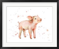 Framed Sweet Piggy