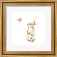 Framed 'Dreaming Bunny III' border=