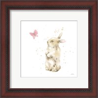 Framed 'Dreaming Bunny III' border=