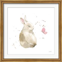 Framed Dreaming Bunny II