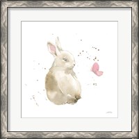 Framed Dreaming Bunny II