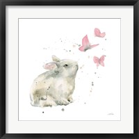 Framed Dreaming Bunny I