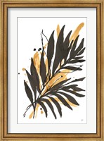 Framed Amber Palm II
