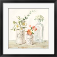 Marmalade Flowers III Framed Print