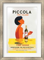 Framed Vino Rosso I