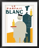 Framed Le Parfait Blanc