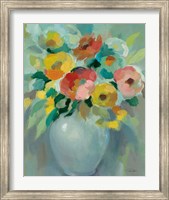 Framed Vibrant Bouquet