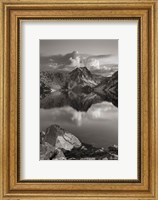 Framed Sawtooth Lake Sawtooth Mountains Idaho