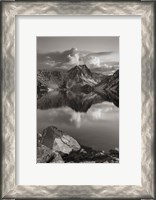 Framed Sawtooth Lake Sawtooth Mountains Idaho