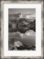 Framed Sawtooth Lake Sawtooth Mountains Idaho