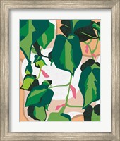 Framed 'Green House II' border=