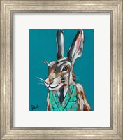 Framed 'Spy Animals III-Riddler Rabbit' border=