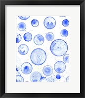 Bubble Polkadot Ii Framed Print