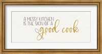 Framed Kitchen Art panel IV-Good Cook