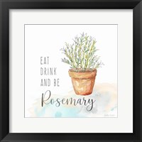 Let it Grow IV Framed Print