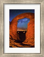 Framed Inside Turret Arch