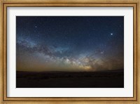 Framed Winter Milky Way Core Rise
