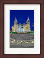 Framed Temple Square Lights