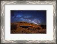 Framed Milky Way Mesa Arch