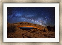 Framed Milky Way Mesa Arch