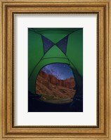 Framed Grand Canyon Stars Thru Tent