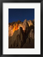 Framed Catheral Gorge Srars Moonlight