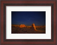 Framed Catherdral Valley Moonlight