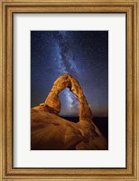 Framed Delicate Arch Milky Way