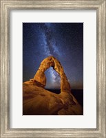 Framed Delicate Arch Milky Way