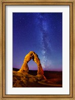Framed Delicate Arch Stars