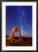 Framed Delicate Arch Stars