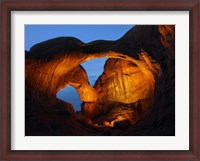 Framed Double Arch Nightscape