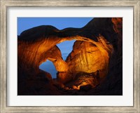 Framed Double Arch Nightscape