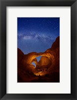 Framed Double Arch Stars