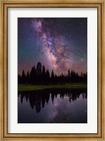 Framed Hayden Peak Lake