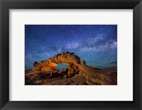 Framed Milky Way over Dragon Arch