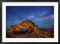 Framed Milky Way over Dragon Arch