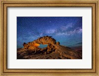 Framed Milky Way over Dragon Arch