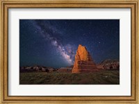 Framed Milky Way Temple of the Moon