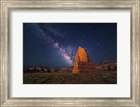 Framed Milky Way Temple of the Moon