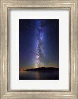 Framed Milky Way Jackson Lake