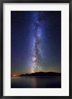 Framed Milky Way Jackson Lake